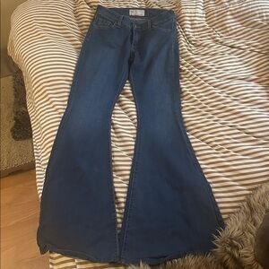 Free People Indigo flare Jeans